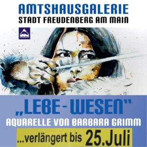 Read more about the article Verlängerung der Kunstausstellung „LEBE-WESEN“ in der Amtshausgalerie