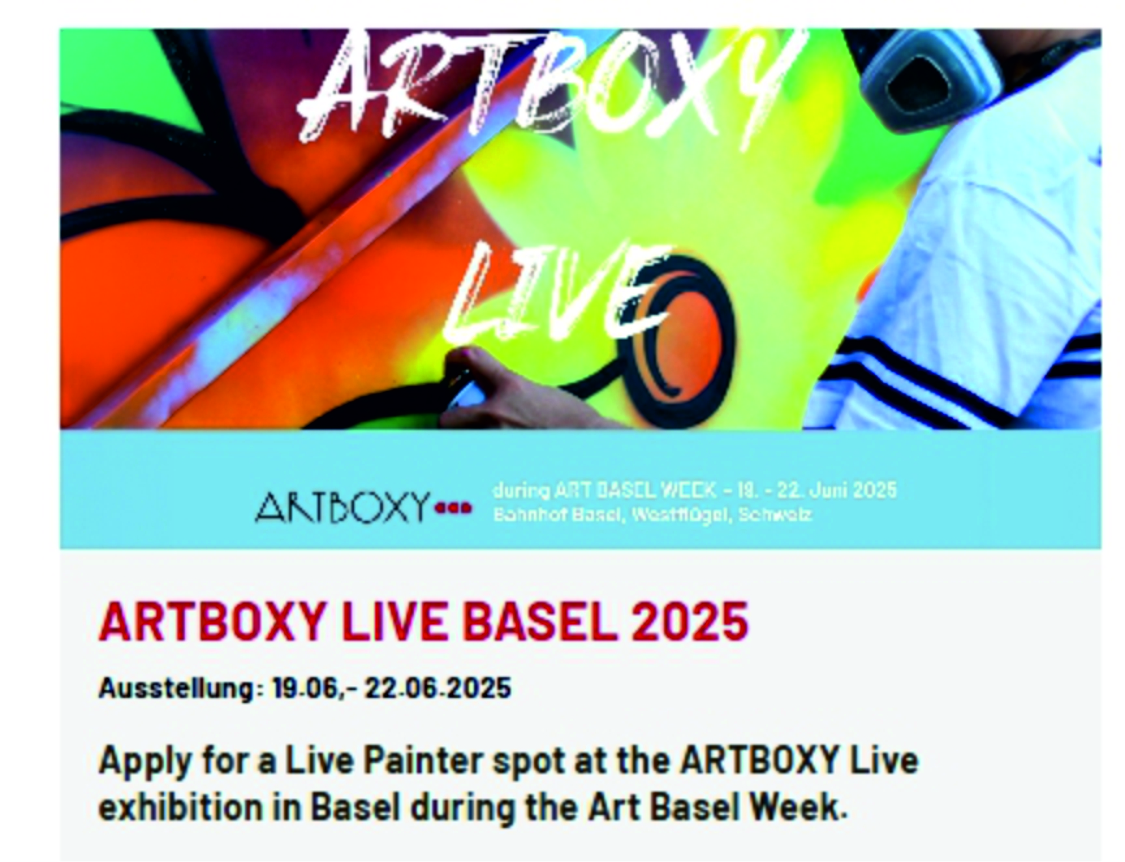You are currently viewing ARTBOXY Live-Basel 2025