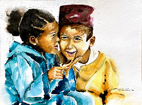 Marokkanische Kinder