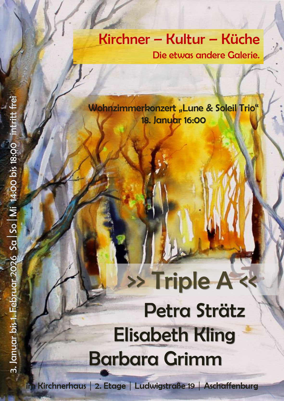 You are currently viewing Ausstellung „Triple A“ 2026